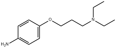 N-[3-(4-AMINOPHENOXY)PROPYL]-N,N-DIETHYLAMINE Struktur