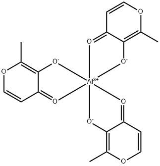 aluminum maltolate Struktur