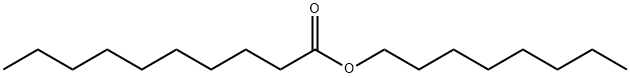 OCTYL CAPRATE Struktur