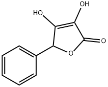 4-phenyl-2,3-dihydroxy-2-buten-4-olide Struktur