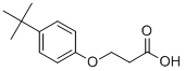 3-(4-TERT-BUTYL-PHENOXY)-PROPIONIC ACID Struktur