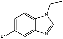 5-Bromo-1-ethylbenzoimidazole Struktur