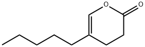 3,4-Dihydro-5-pentyl-2H-pyran-2-one Struktur