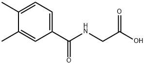 3,4-DIMETHYLHIPPURIC ACID Struktur