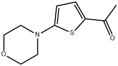 1-(5-Morpholinothiophen-2-Yl)Ethanone Struktur