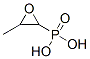 Phosphonic acid, (1,2-epoxypropyl)-, (+-)- Struktur