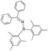 Dimesityl[(diphenylmethylene)amino]borane Struktur