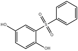 2-(PHENYLSULFONYL)-1,4-BENZENEDIOL Struktur