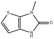 3-Methyl-1H-thieno[2,3-d]iMidazol-2(3H)-one Struktur