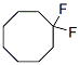 1,1-Difluorocyclooctane Struktur