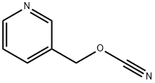 Cyanic acid, 3-pyridinylmethyl ester (9CI) Struktur