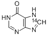 HYPOXANTHINE, [8-14C] Struktur