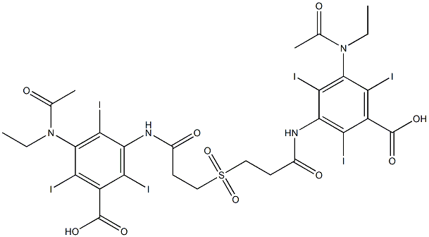 碘磺拉胺 結(jié)構(gòu)式