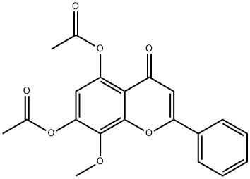 5,7-Diacetoxy-8-methoxyflavone