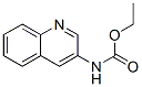 N-(Quinolin-3-yl)carbamic acid ethyl ester Struktur