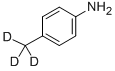 P-TOLUIDINE-D3 (METHYL-D3) Struktur