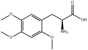 DL-3,4,6-Trimethoxyphenylalanine Struktur