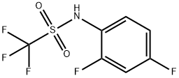 N-(2,4-difluorophenyl)-1,1,1-trifluoroMethane sulfonaMide Struktur