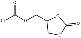 (2-oxo-1,3-dioxolan-4-yl)methyl chloroformate Struktur