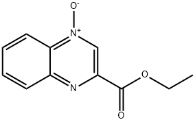 ETHYL2-QUINOXALINECARBOXYLATE4-OXIDE Struktur