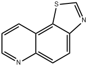 Thiazolo[5,4-f]quinoline (8CI,9CI) Struktur