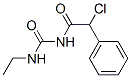 2-CHLORO-N-[(ETHYLAMINO)CARBONYL]-2-PHENYLACETAMIDE Struktur