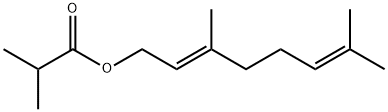 GERANYL ISOBUTYRATE Struktur