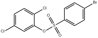 p-Bromobenzenesulfonic acid 2,5-dichlorophenyl ester Struktur