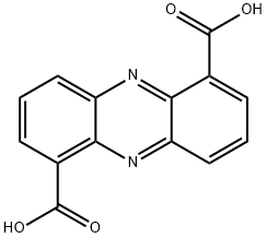 phenazine-1,6-dicarboxylate Struktur