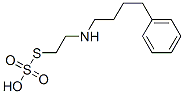 Thiosulfuric acid S-[2-[(4-phenylbutyl)amino]ethyl] ester Struktur