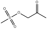 1-methylsulfonyloxypropan-2-one Struktur