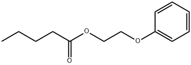 Pentanoic acid 2-phenoxyethyl ester Struktur