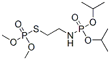 Phosphorothioic acid S-[2-(diisopropoxyphosphinylamino)ethyl]O,O-dimethyl ester Struktur