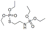 Phosphorothioic acid S-[2-(diethoxyphosphinylamino)ethyl]O,O-diethyl ester Struktur