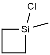 1-CHLORO-1-METHYLSILACYCLOBUTANE Struktur