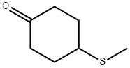 4-(Methylthio)cyclohexanone Struktur