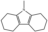 2,3,4,5,6,7,8,9-Octahydro-9-methyl-1H-carbazole Struktur