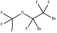 1,2-DIBROMOTRIFLUOROETHYL TRIFLUOROMETHYL ETHER Struktur