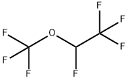 1,2,2,2-TETRAFLUOROETHYL TRIFLUOROMETHYL ETHER Struktur