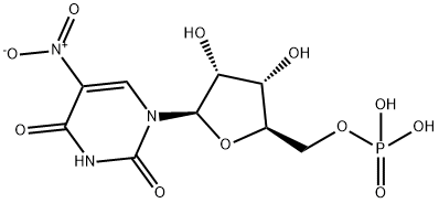 5-Nitrouridine-5'-Monophosphate Struktur