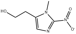 1-Methyl-2-nitro-1H-imidazole-5-ethanol Struktur