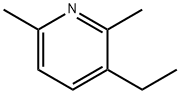 2,6-Dimethyl-3-ethylpyridine Struktur