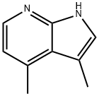 3,4-Dimethyl-1H-pyrrolo[2,3-b]pyridine Struktur