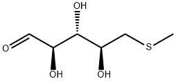 (2R,3S,4S)-2,3,4-trihydroxy-5-methylsulfanyl-pentanal Struktur