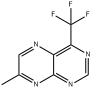 7-Methyl-4-(trifluoromethyl)pteridine Struktur