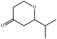 Tetrahydro-2-(1-methylethyl)-4H-pyran-4-one Struktur