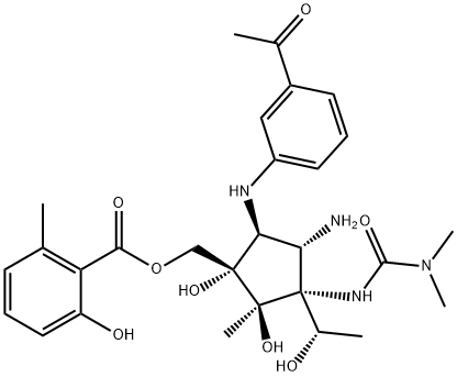 Pactamycin Struktur