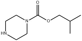 Piperazine-1-carboxylic acid isobutyl ester Struktur