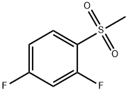 2,4-DIFLUOROPHENYLMETHYLSULFONE Structure