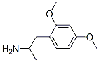 1-(2,4-dimethoxyphenyl)propan-2-amine Struktur